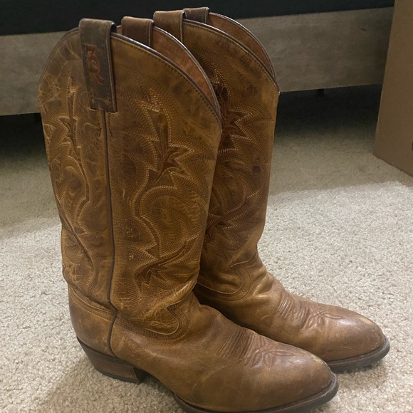 Tony Lama cowboy boots in good condition, size 11 - Picture 1 of 1